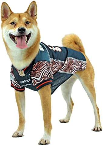 Тениска Zubaz NFL Team Домашни любимци, за кучета, Питсбърг Стийлърс, Голяма