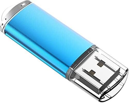 RAOYI 50 Pack 1GB 1G USB Флаш памет USB 2.0 Memory Stick Съраунд Флаш памет Pen Drive Jump Drive-Син