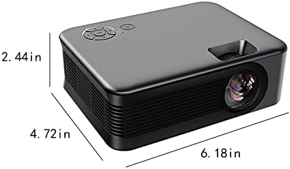 XUnion 5h4r41 Hd Проектор, WiFi Проектор 3000 Лумена Домашно видео проектор е Съвместим с Hdmi|USB|Аудиоинтерфейсом|Лаптоп|iOS