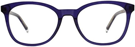 Очила VINCI VERONA Blue Light Blocking за мъже / за Жени с Прозрачни лещи, за облекчаване на напрежението на очите, намаляване
