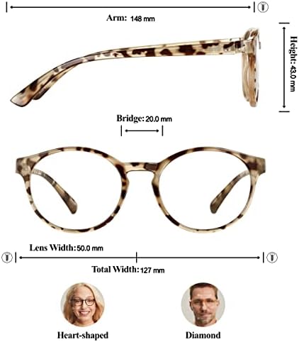 ZENNI Blue Light Блокер Очила за жени, мъже в Черепаховом Черупки Облекчаване на Напрежението на очите, с Дигитален екран TR90 Light Eyewear