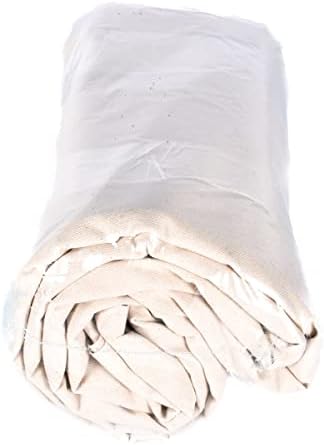 естествен памук, 10 унции холщовая плат (вътък), 63 инча ширина х 3 ярд дължина