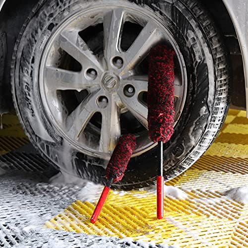 Автомобилни Джанти Четки за почистване на Колелата - Издръжливи Четки за Джанта гуми Автомобилна Детализирующая
