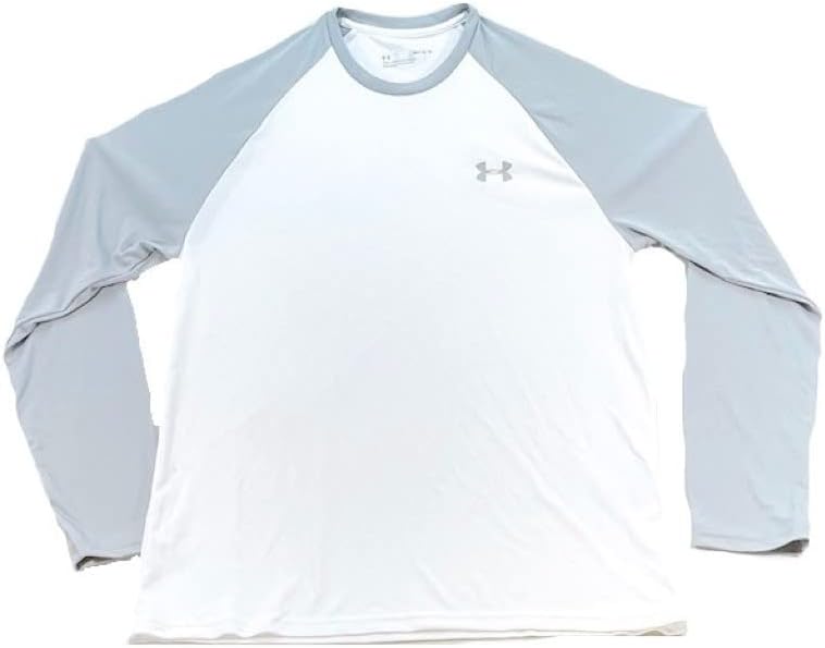 Мъжка риза Under Armour Скоростта LS Свободно намаляване на Светло Верескового/Тъмно сив цвят, с Дълъг ръкав-Укороченная