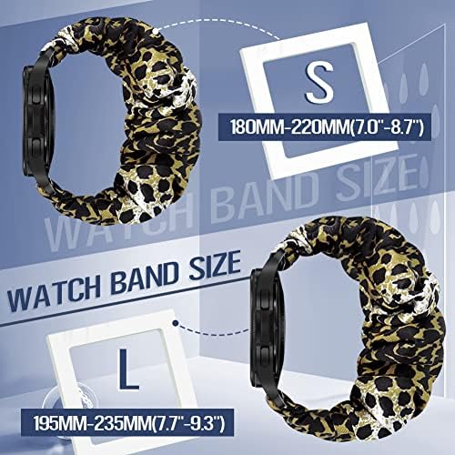 Каишка за часовник Runostrich с ластик, който е съвместим с Samsung Galaxy Watch 46 мм/ Galaxy Watch 3 45 mm/Gear