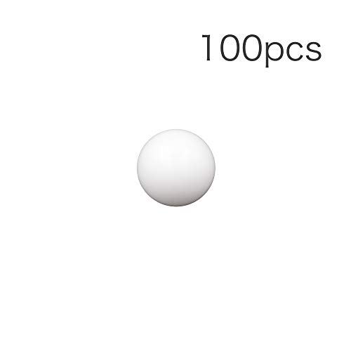 1 (25,4 мм) 100шт Твърди пластмасови топки за лагери от полиоксиметилена Delrin (POM)