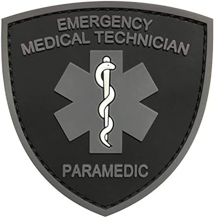Нашивка техника за оказване на спешна медицинска помощ MORTHOME M EMT Фелдшер в спешна медицинска помощ, тактическа нашивка