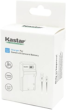 Зарядно устройство Kastar LCD Slim USB камери за Ataka EN-EL3e, ENEL3E, EN-EL3a, EN-EL3, MH-18, MH-18a и Ели
