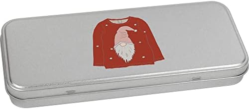 Лидице кутия за канцеларски материали Azeeda 'Xmas Gonk Sweater' с метални панти / Кутия за съхранение (TT00178485)
