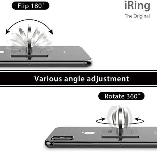 iRing Линк, произведено в Корея, Удобен за безжичното зареждане стойка за телефона - Държач за отпечатъци с околовръстен