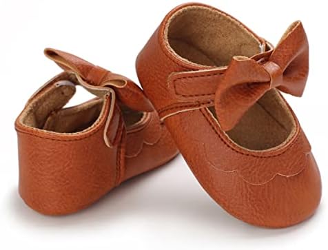 Timatego/ Обувки на равна подметка Мери Джейн за малки момичета; Нескользящая Мека Подметка; Обувки за Новородени Деца;