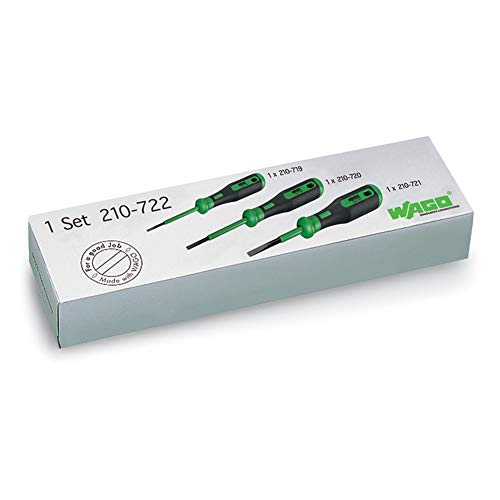 210-722 | Набор от инструменти за работа с WAGO | Първият инструмент: нож 2,5 x 0,4 мм, Вторият инструмент: нож 3,5 x