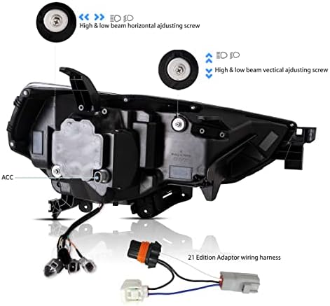 Led прожекторите VLAND Подходящ за Toyota 4Runner 2014-2021 (TRD/Limited/Внедорожная/SR5/Спортна/Nightshade)
