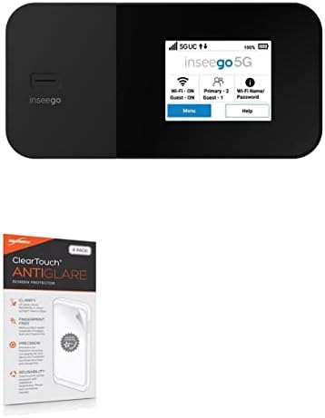 Защитно фолио BoxWave, съвместима с Inseego MiFi X Pro 5G - ClearTouch с антирефлексно покритие (2 опаковки), матово