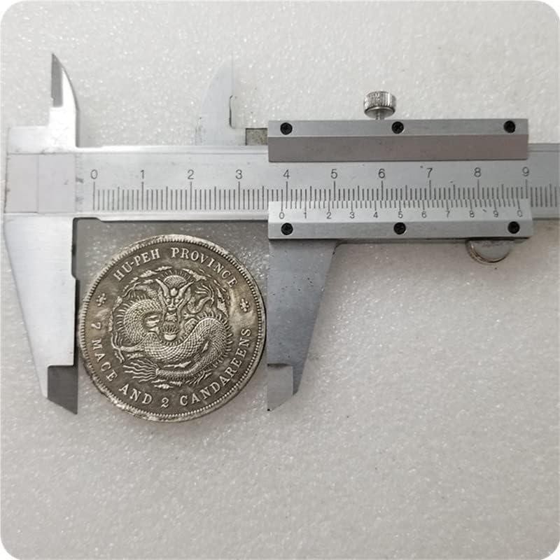 Старинни Ръчно изработени Изделия От Утолщенного Сребро, една или Две Възпоменателни монети, Колекция Сребърни долара