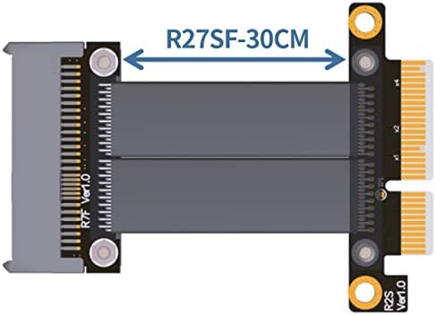 ADT-LINK R27SF U. 2 NVMe SSD до PCI-E 3,0x4 СФФ-8639 Удлинительный кабел за предаване на данни NVMe PCIe с висока скорост