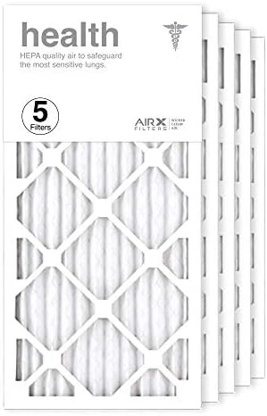 AIRx Filters Въздушен филтър 12x24x1 MERV 13 Плиссированный Въздушен филтър за печки ОВК AC, 5 бр. в опаковка, Произведено в САЩ