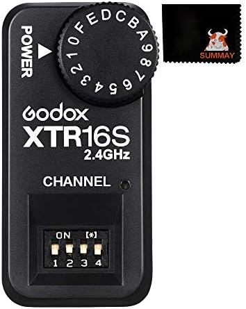 GODOX XTR-16S Приемник стартиране на светкавица с възможност за регулиране на мощността на светкавицата на камерата Godox Ving V850 V860 (XTR16S)