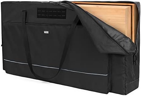 Калъф за носене GOBUROS Чукни е Подходящ за бели дъски стандартен размер 4 x 2 инча, чанта за носене, Чукни с предните джобове за торби с пясък, двустранен цип и мека пагон