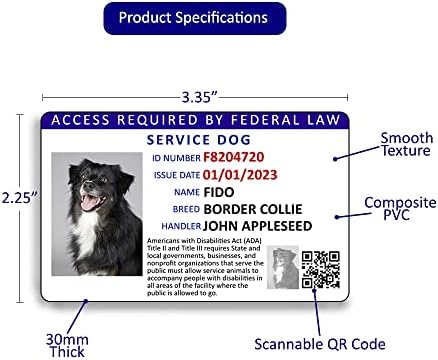 Идентификация карта услуга куче на Американския регистър на домашни любимци на поръчката + Регистрация в Регистъра на служебни