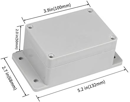 Разпределителните кутия от ABS-пластмаса, Водоустойчива IP65, пылезащитная Общи Пластмасов електрическа кутия.