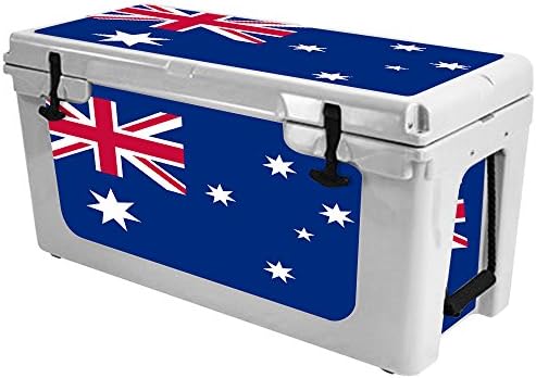 Калъф MightySkins (охладител в комплекта не са включени), Съвместим с охладител RTIC 65 (модел 2017 г.) - Австралийски