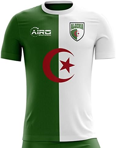 Въздушно-спортни дрехи 2022-2023 Алжирски Концепция за Домашно футбол, Тениска-Джърси (Плевен Марез 7)