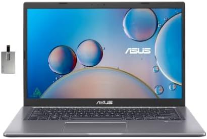 Лаптоп ASUS 2022 VivoBook 14 FHD, AMD Athlon Gold 3150U, 8 GB оперативна памет, 256 GB твърдотелно устройство за