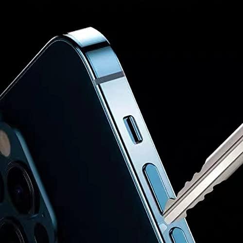 Epivol 3 серии Прозрачни Странични протектори за Samsung Galaxy S23 Ultra Frame Border Защитно Защитно Фолио-Без Мехурчета