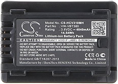 Батерия JIAJIESHI 4040 ма/14,54 Wh, Разменени батерия, годни за Pan/ и ason/ и ic HC-250EB, HC-550EB, HC-727EB, HC-750EB, HC-770EB,