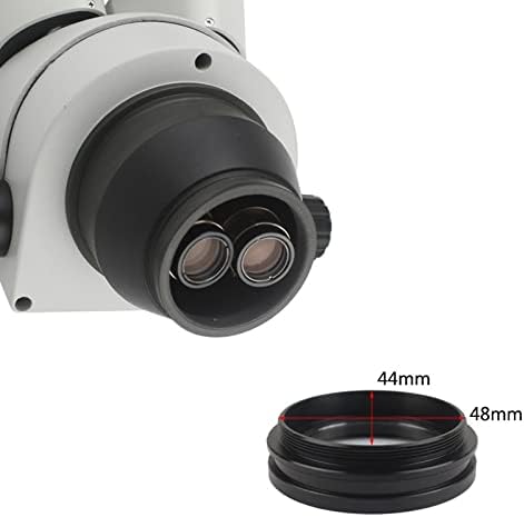 Аксесоари за микроскоп Защитно покритие Стъклена Леща резервни Части микроскоп за Лабораторни Консумативи (Цвят: 1x)