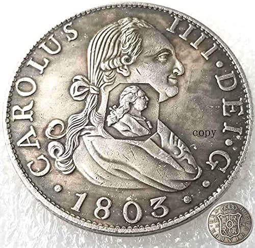 Монети 1803 г., Англия, Англия, Щастливи Възпоменателни монети, Подарък монети от Стария модел, не циркулира, Запознайте