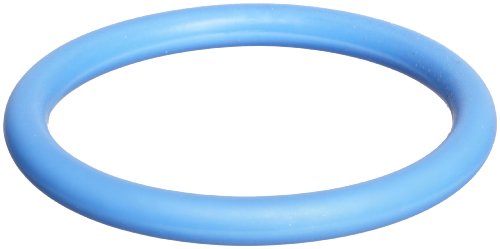О пръстен от фторсиликона 208, Дюрометр 70А, Синьо, 5/8 ID, 7/8 OD, ширина 1/8 (опаковка от 100 броя)