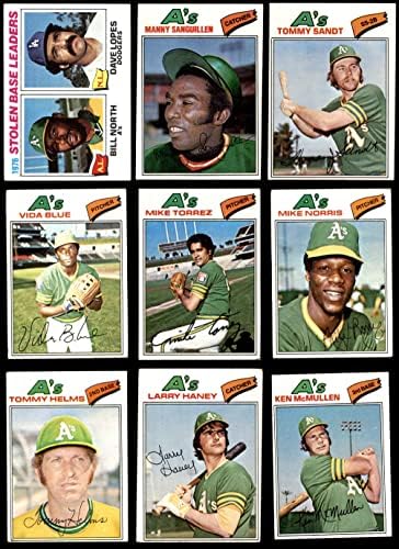 1977 Topps Oakland Athletics До отборен сетом Oakland Athletics (Сет) VG Athletics