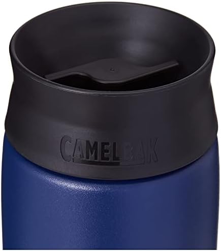 Пътна чаша CamelBak с гореща капак от изолирана от неръждаема стомана, идеална за приготвяне на кафе или чай в пътя - Запечатани