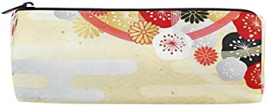 U Life Stripe Флорални Цветя Елегантна Писалка Притежател На Молив Калъф Чанта Чантата Козметични Чанти За Грим