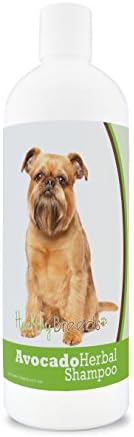Билков шампоан за кучета на Здрава порода питбул с авокадо, 16-унция