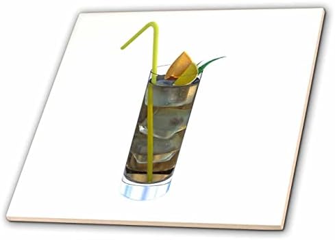 Графични напитки 3dRose Boehm - Алкохолна напитка за хайбола - Плочки (ct_357637_7)