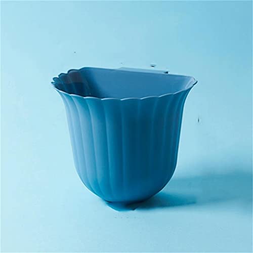ZHAOLEI Стенно Подвесное кофа за боклук Кухненско кофа за Боклук Задвижваната килера за Кофи за боклук Тезгяха кофа за Боклук Кухненско кофа за съхранение (Цвят: синьо