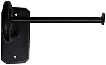 Държач за Тоалетна хартия Adonai Hardware Elealeh От Антикварен желязо с Черно Прахово покритие