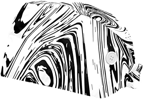 Эстетичная Работна Шапка с лилав фон във формата на Акварельной Пеперуди С Пуговицей, Модни Шапчица-Търкане с Начесом