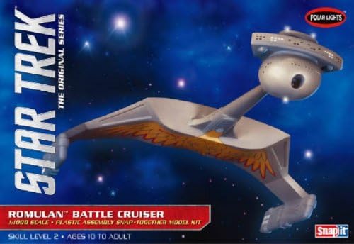 Комплект мащабни модели на PolarLights Star Trek Romulan Battle Cruiser 1/1000