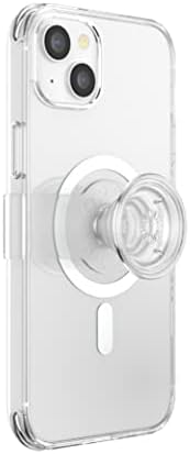 PopSockets: Калъф за iPhone 14 Плюс за MagSafe с дръжка за телефон и плъзгащ се капак, който е съвместим с безжична зареждане