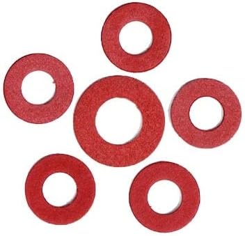 54шт M11 червена стоманена уплътнение о-пръстен шайба плоски шайби херметически затворени пръстени Изолация непромокаеми подложки