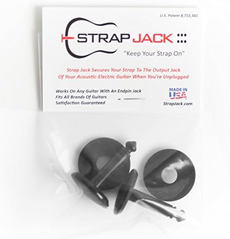 Система за определяне на китарен колан Strap Джак За акустични и електрически китари (1 опаковка)