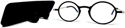 Кръгли Очила за четене DR. B ' s Readers с Универсален Футляром-Капсула на Мъжки Дамски Очила за четене,