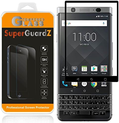 Защитно стъкло BlackBerry Keyone / BlackBerry Mercury за екран от закалено стъкло [Пълно покритие на екрана], SuperGuardZ, 9H,