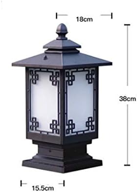 GHGHF Открит Градински Лампа Домакински монтиран на стената Лампа, Стълб, Главоболие, Лампа, Стълб на Вратата
