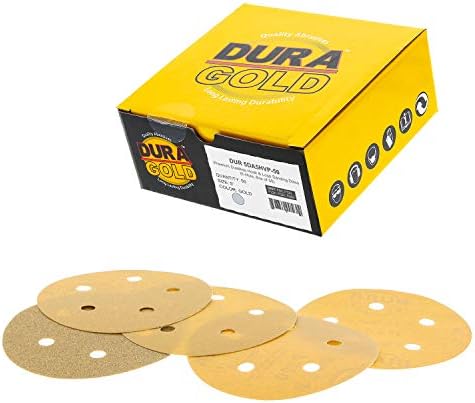 Набор от Dura-Gold Variety Pack - 5-инчов Шлифовъчни дискове и накладки за сдвояване с мека плътност, фигура с 5