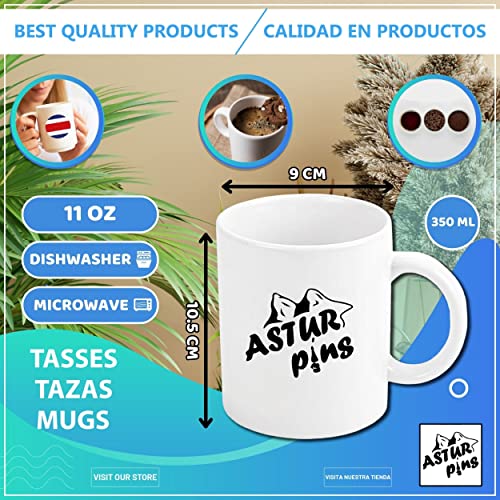 ASTUR PINS - Чаша AUSTRALIA CAP - 350 мл, 11 грама, чаши за кафе, вещи от първа необходимост за дома, специално за кафе,